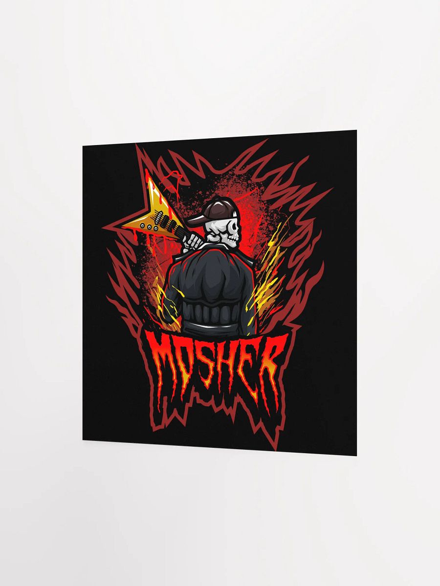 MOSHER GUITAR LOGO POSTER product image (2)