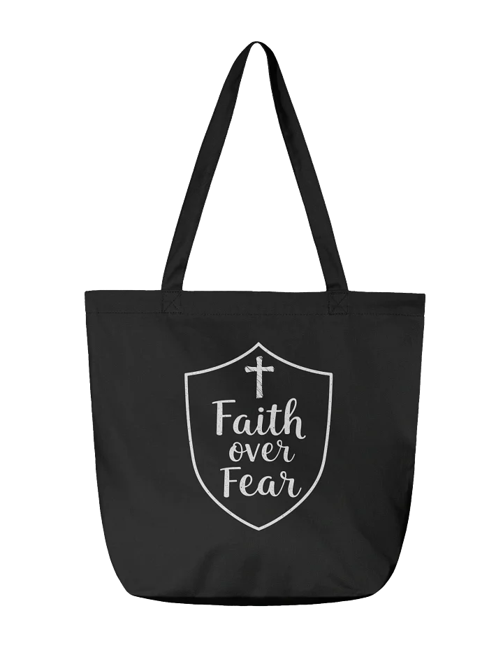 The LowKey Christian – “Faith Over Fear” Tote Bag product image (2)