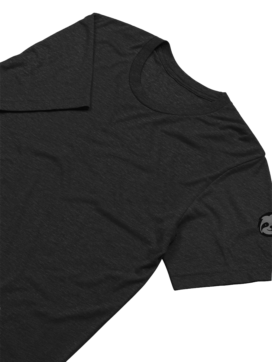 Sloth Mascot Embroided Triblend T-shirt product image (19)