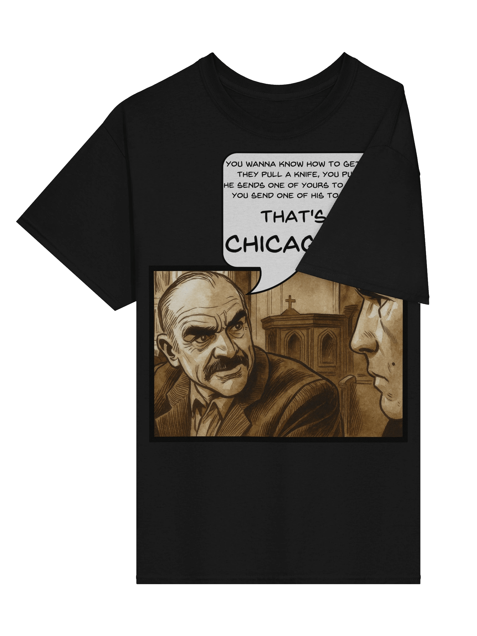 The Untouchables inspired Chicago Way Scene T-Shirt product image (26)