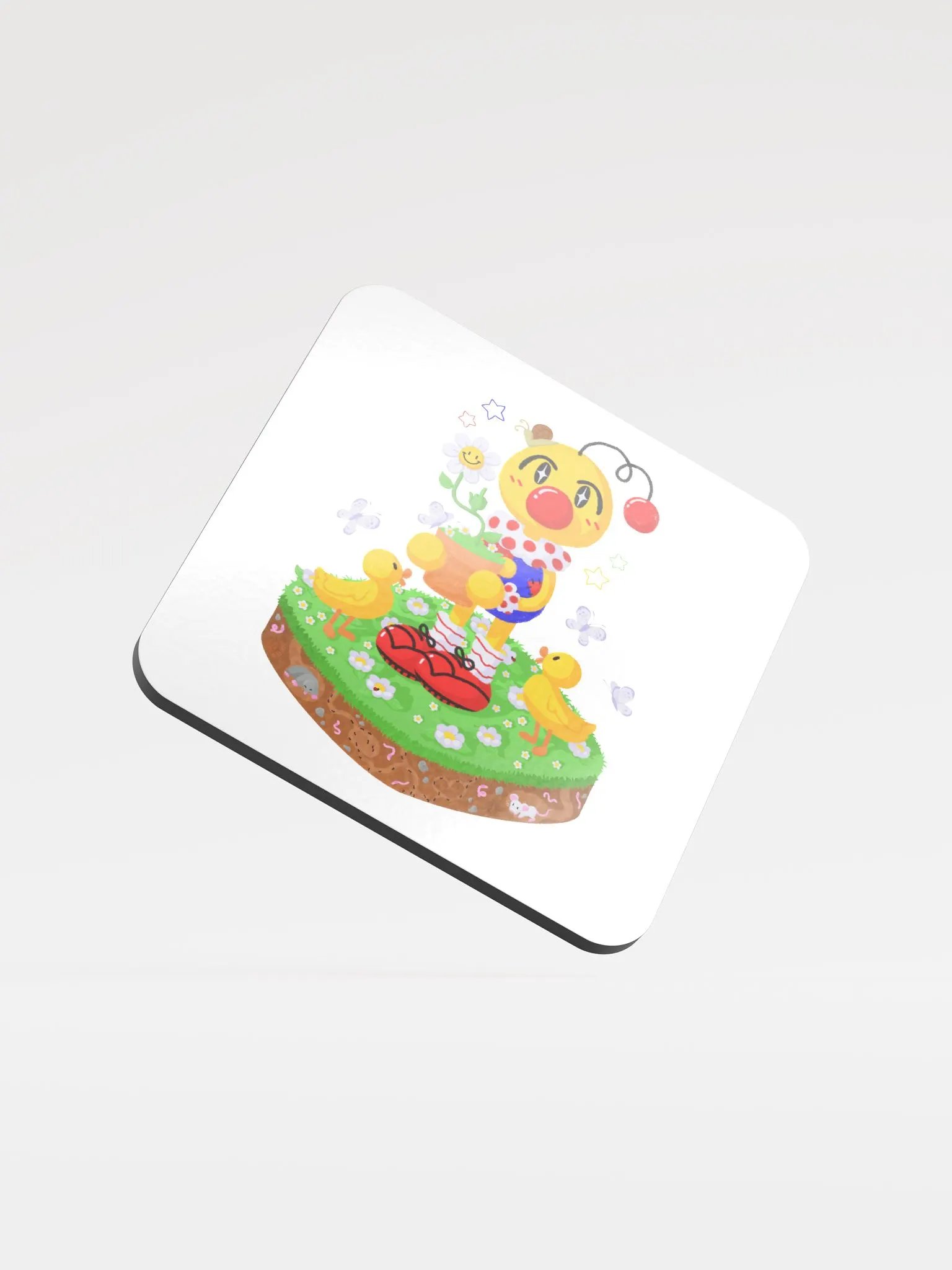 Boyoyoing Flower Pot Island Rude Coaster product image (1)