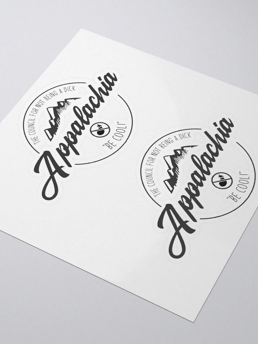 Council for Not Being A D*** - Appalachia Sticker product image (3)