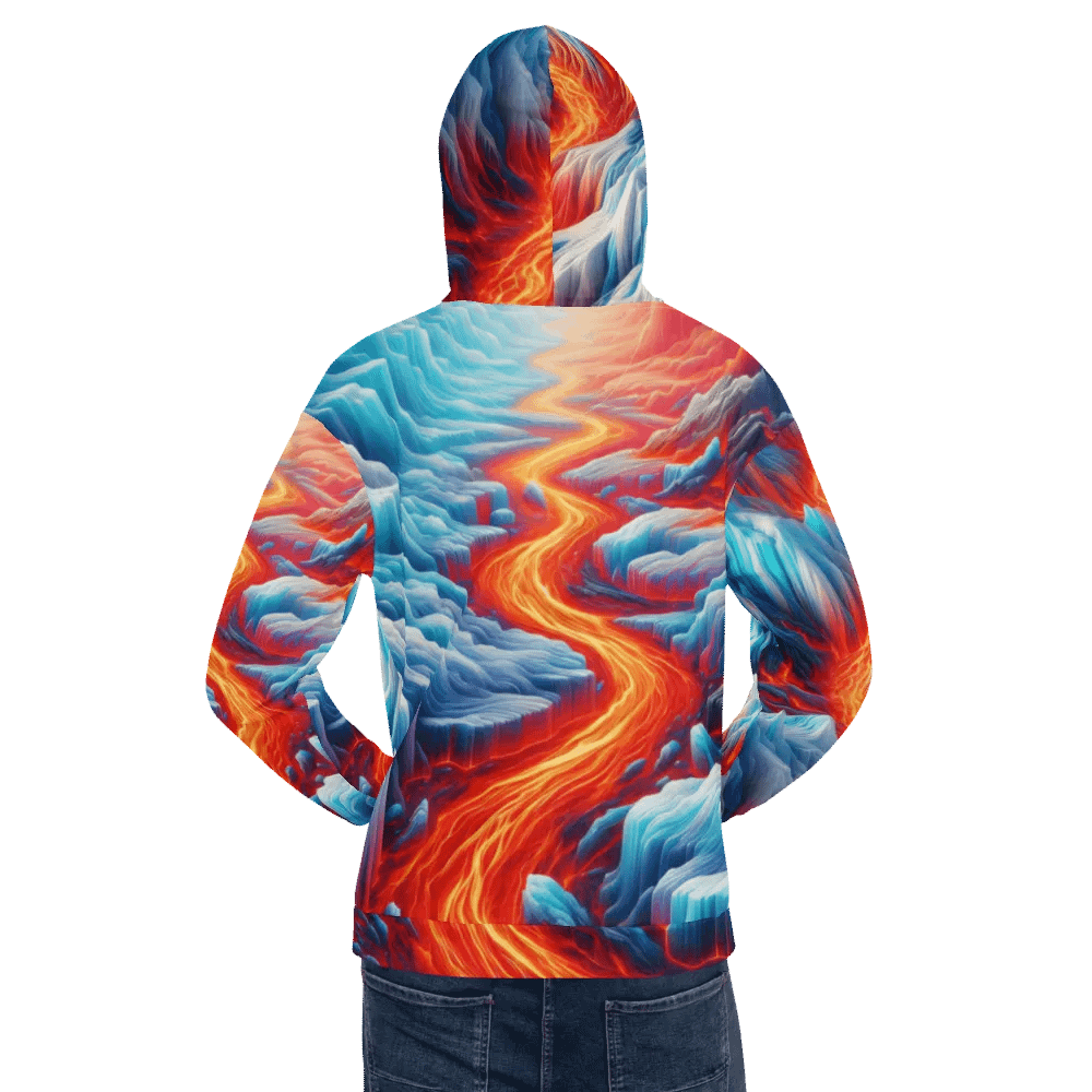 Fire and Ice - Lava and Ice, Collision of Elements #12 product image (12)
