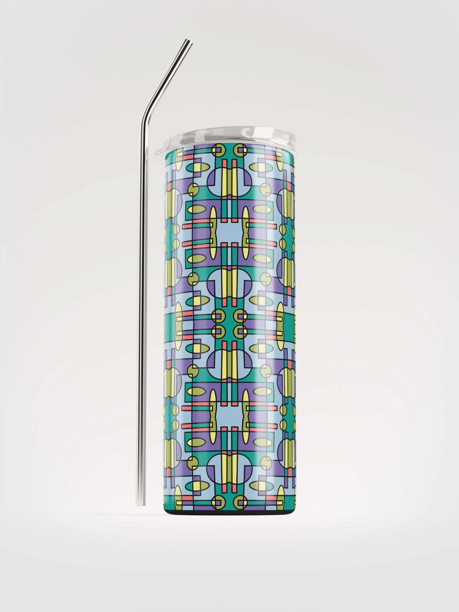 Whimsical Circus Tent – Stainless Steel Tumbler product image (1)