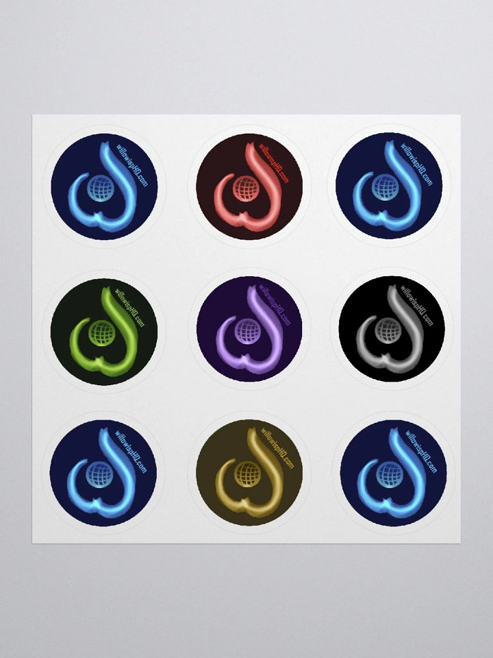 WILLOWISP Stickers (all colors) product image (1)