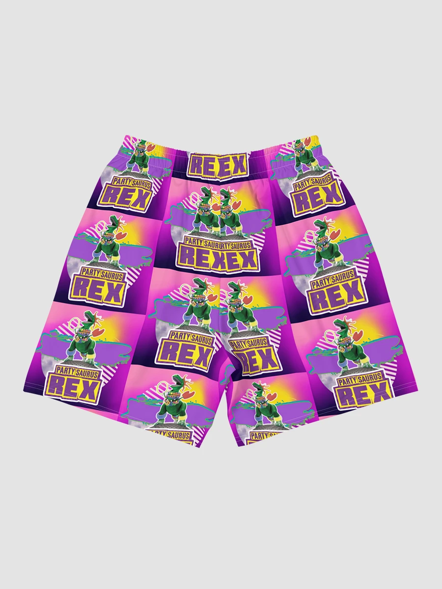 Partysaurus Rex Athletic Long Shorts product image (2)