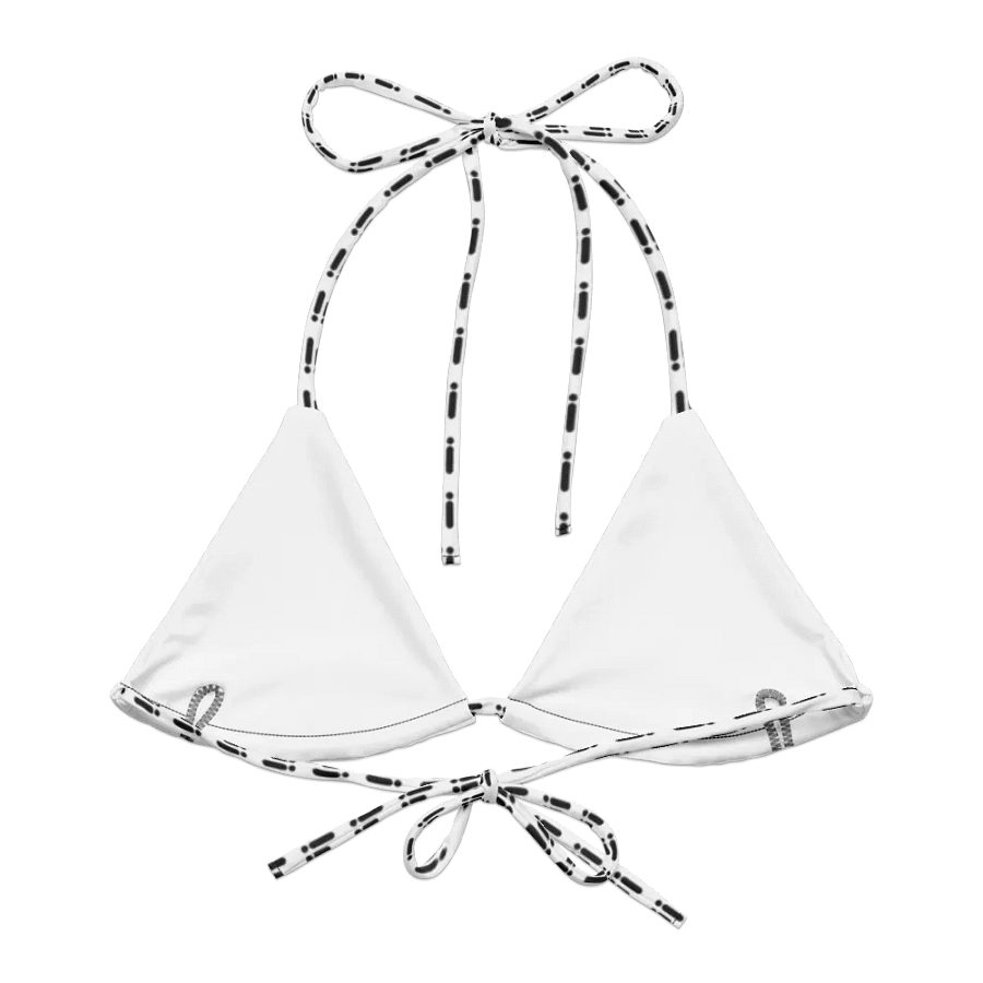 All-Over Print Padded String Bikini Top product image (10)