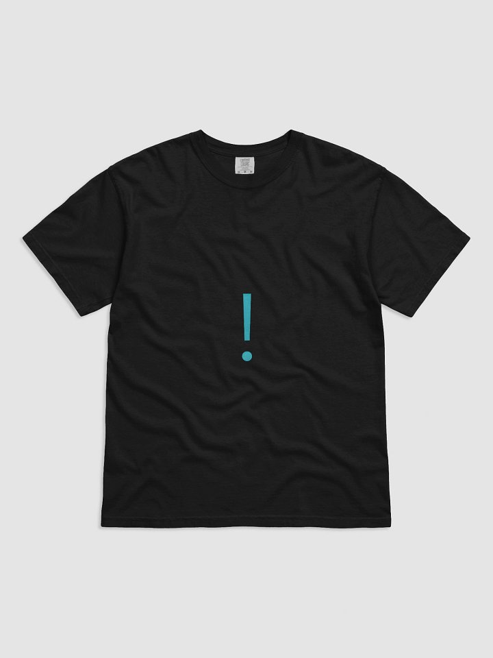 Exclamation 07 Stylized Heavyweight T-Shirt product image (1)
