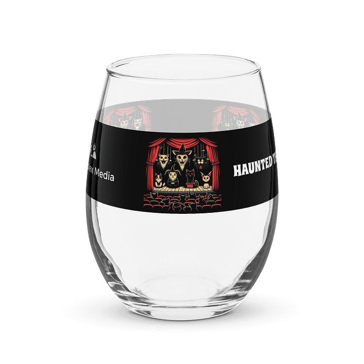 Haunted Theater Stemless Wine Glass product image (1)