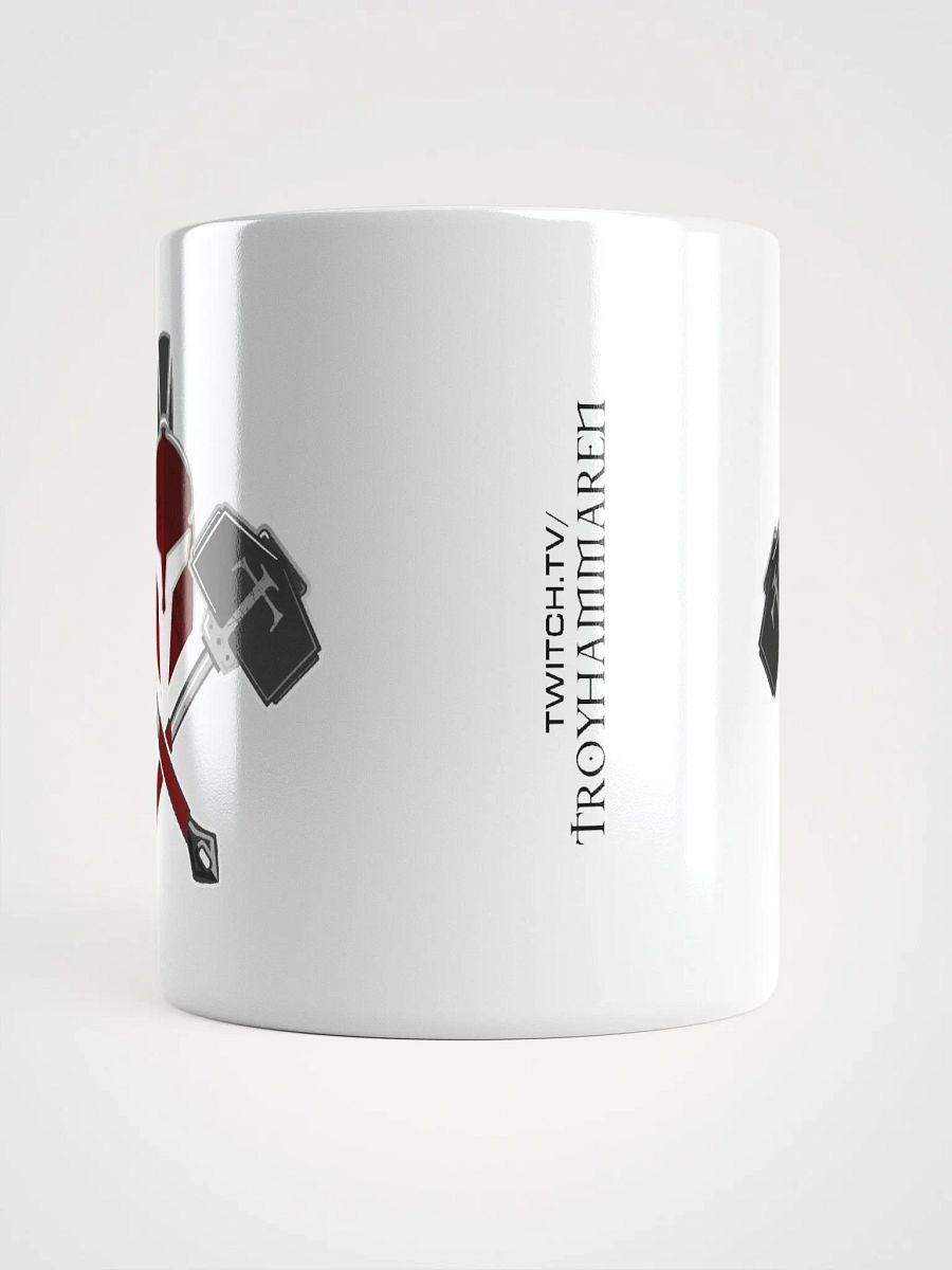 White Mug: Helmet-Logo product image (5)