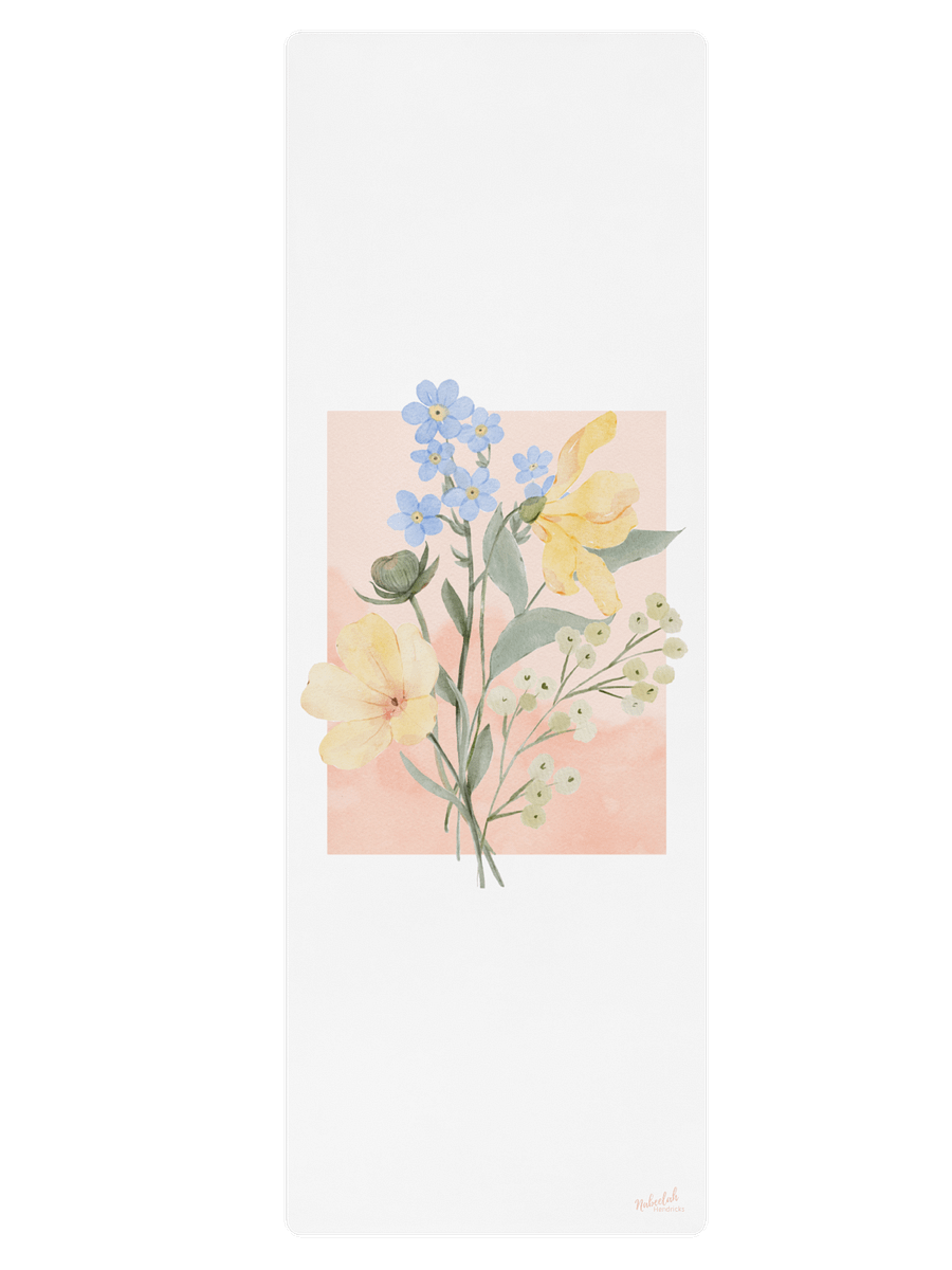 Pastel Floral Yoga Mat #1 product image (3)