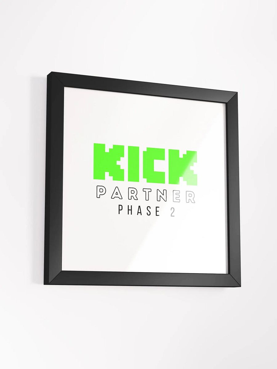 Framed Phase 2 Sign product image (3)