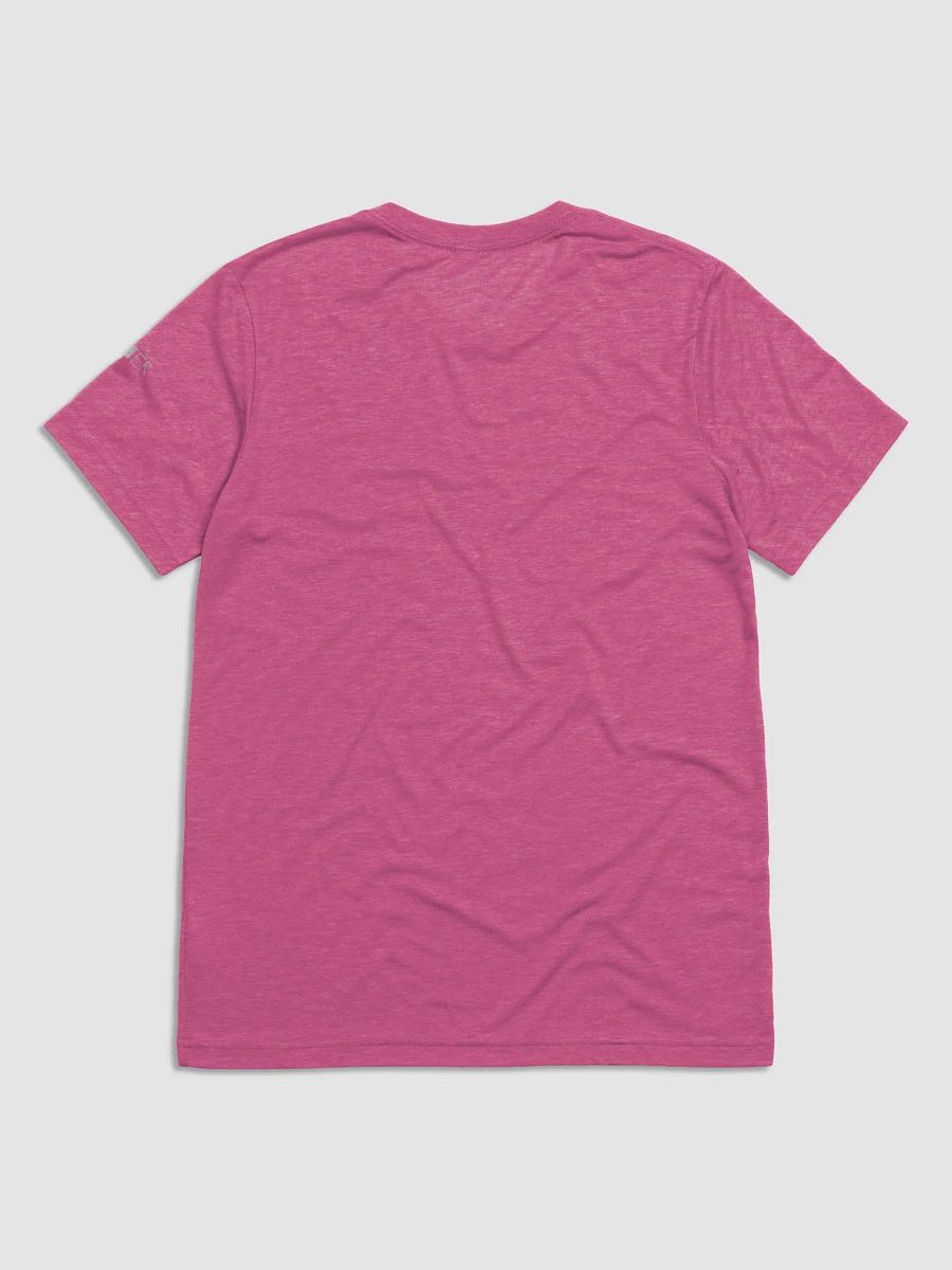 Ghost Writer Silver Text Spook Book Triblend T-shirt product image (18)