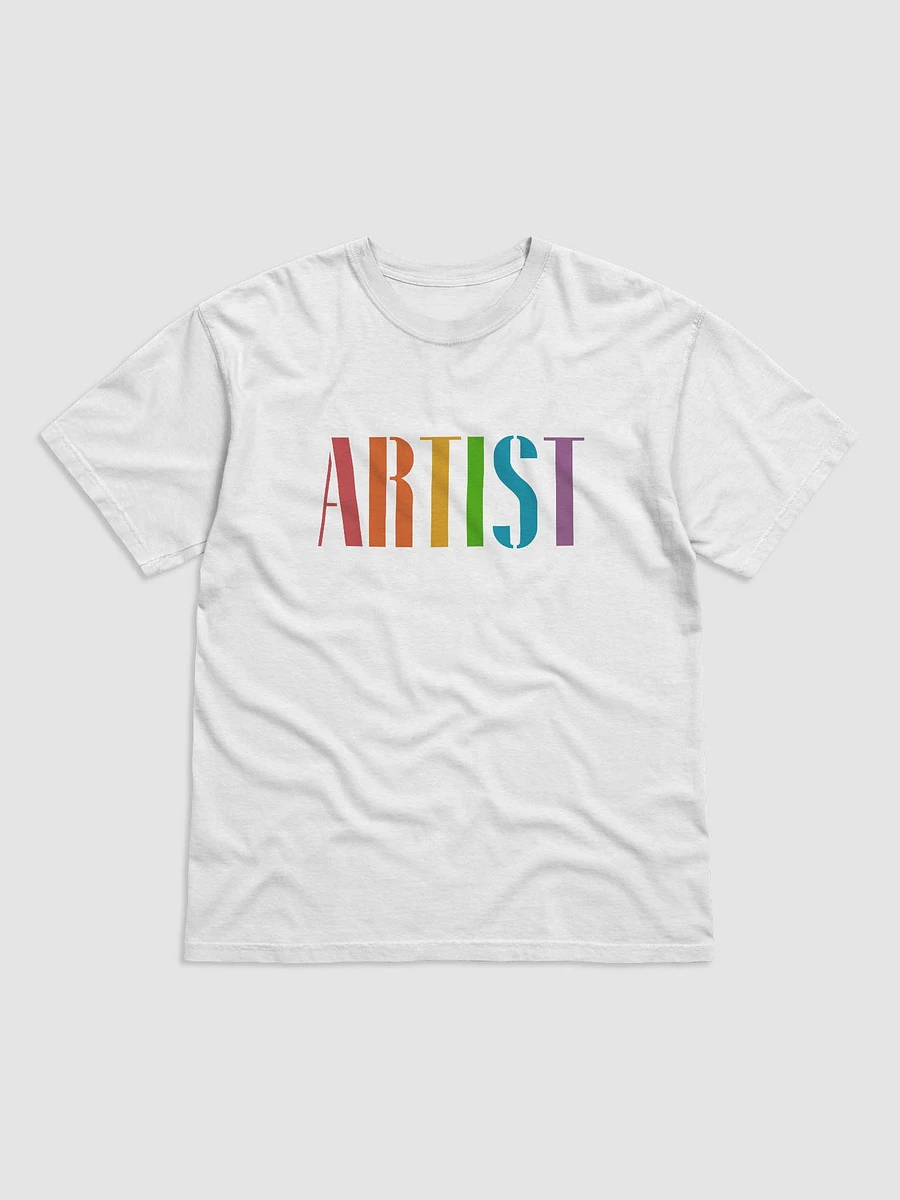 Artist In Rainbow Type - T-Shirt product image (1)