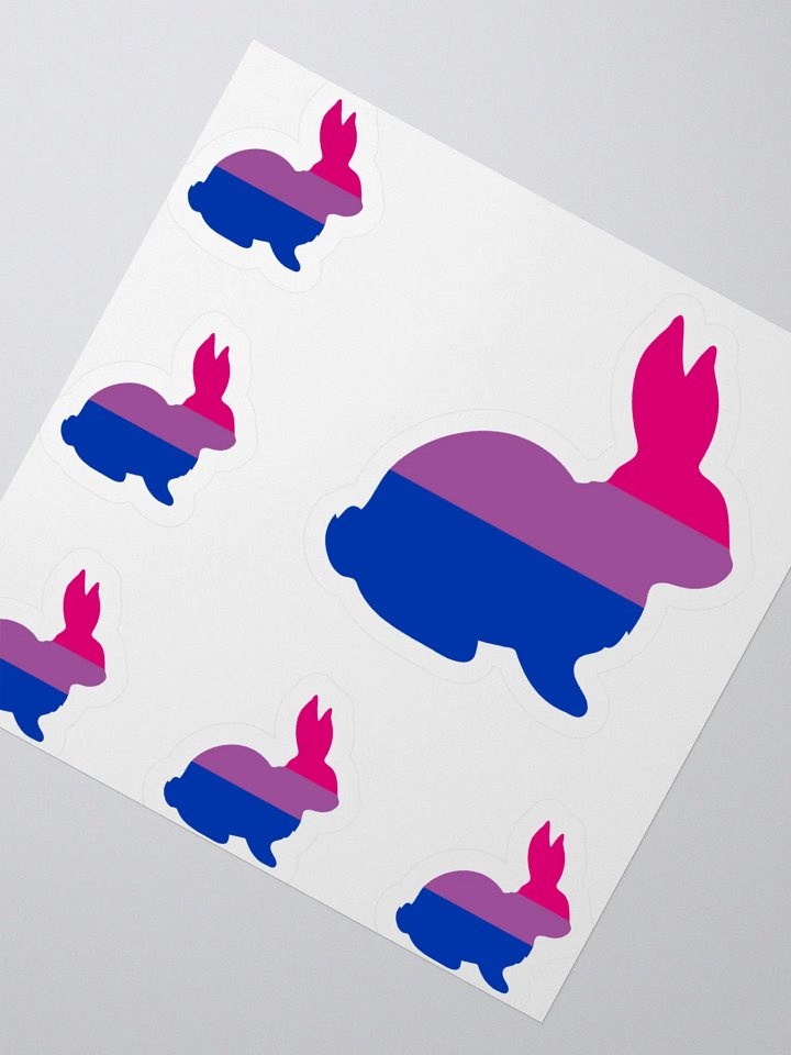 Bi Pride Bnuy Mini Sticker Set! product image (4)