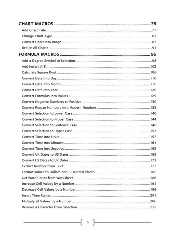 Ultimate Guide to Pre-Built Excel Macros – E-Book for Maximized Efficiency product image (2)