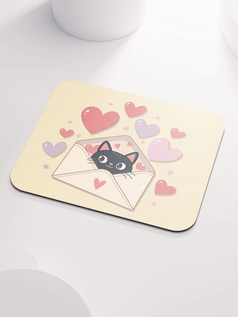 Feline Valentine Envelope - mouse pad product image (4)
