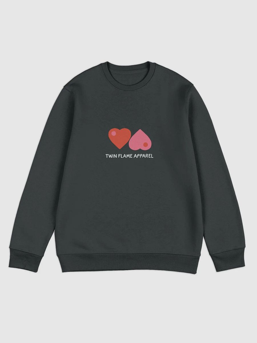 'Yin-Yang Heart' Organic Cotton Eco Sweatshirt product image (1)