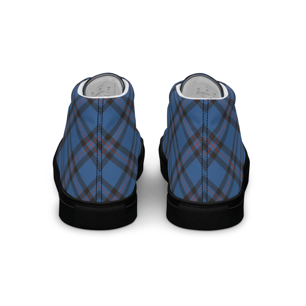 Elliot Tartan Men's High Top Shoes product image (6)
