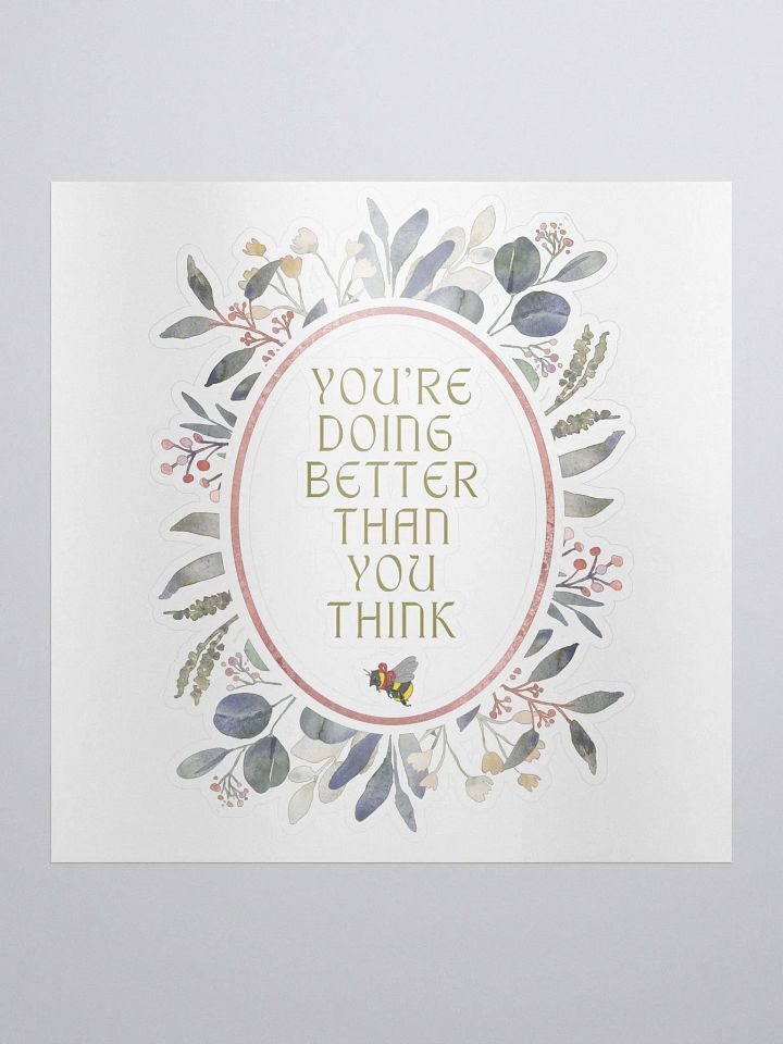 You're doing better than you think! product image (1)