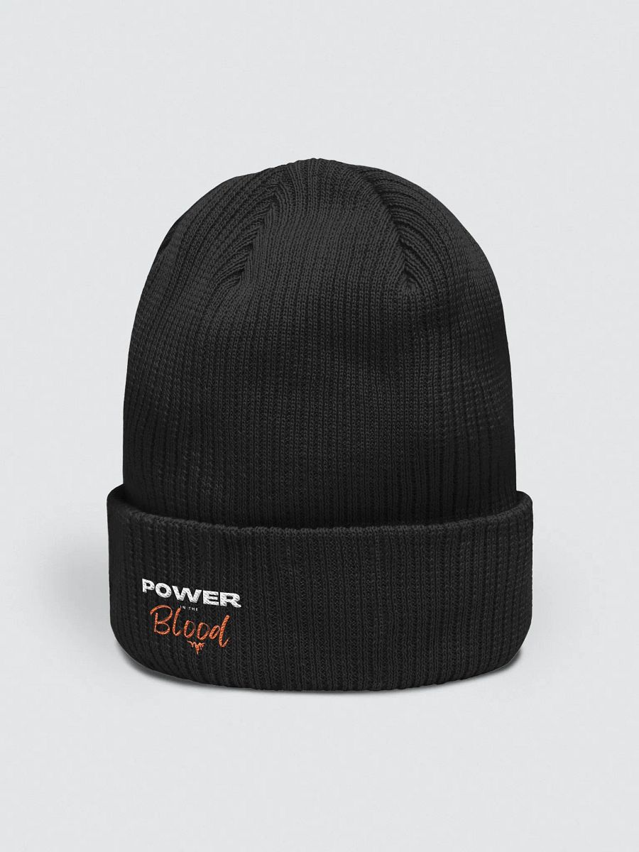 Power In The Blood | Organic Cotton | Beanie product image (4)