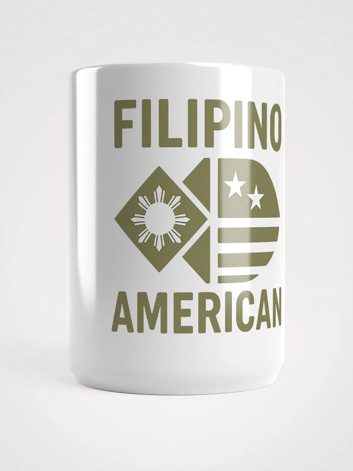 Filipino American Flag Fusion Mug product image (1)