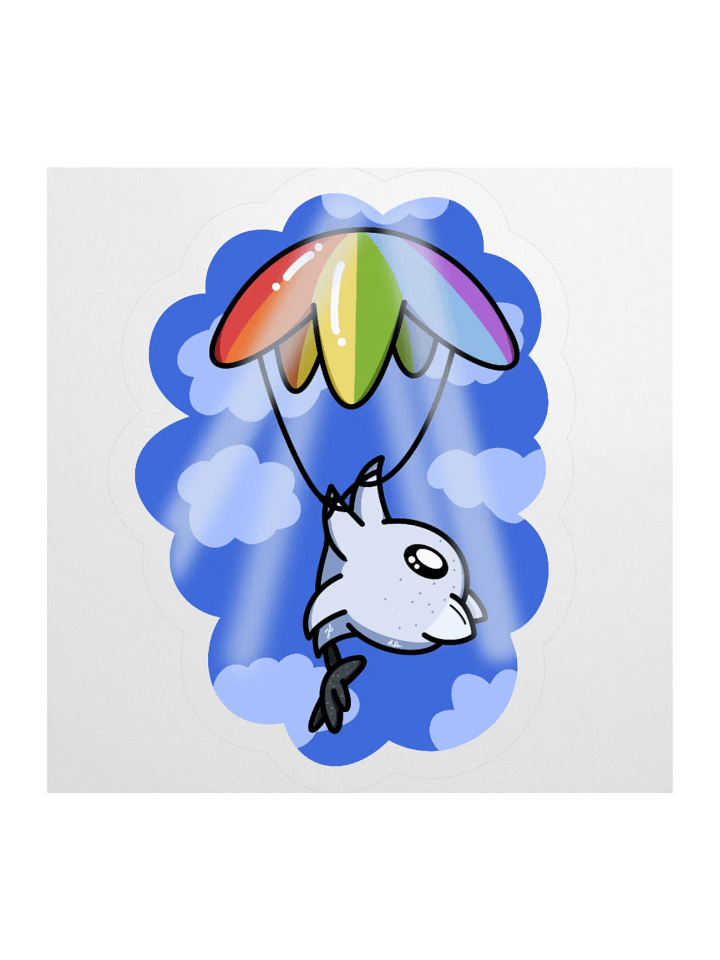 Squish Parachute Sticker product image (1)