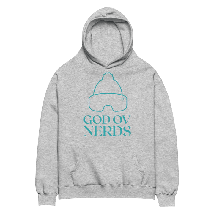 GOD OV NERDS Winter Hat and Goggles Hoodie product image (2)