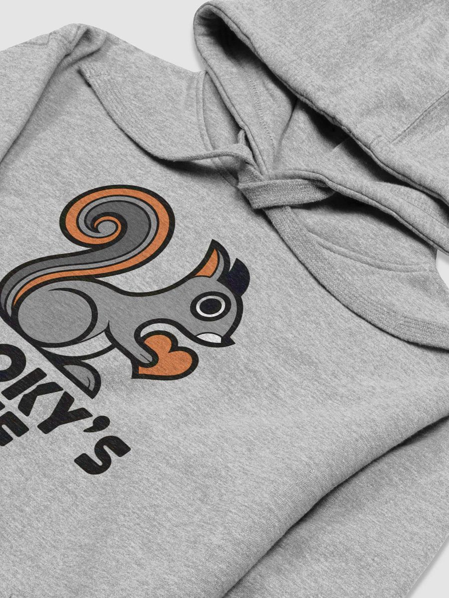 Super Soft Hoodie: Pooky's BFF, Rainbow Tail with Heart product image (3)