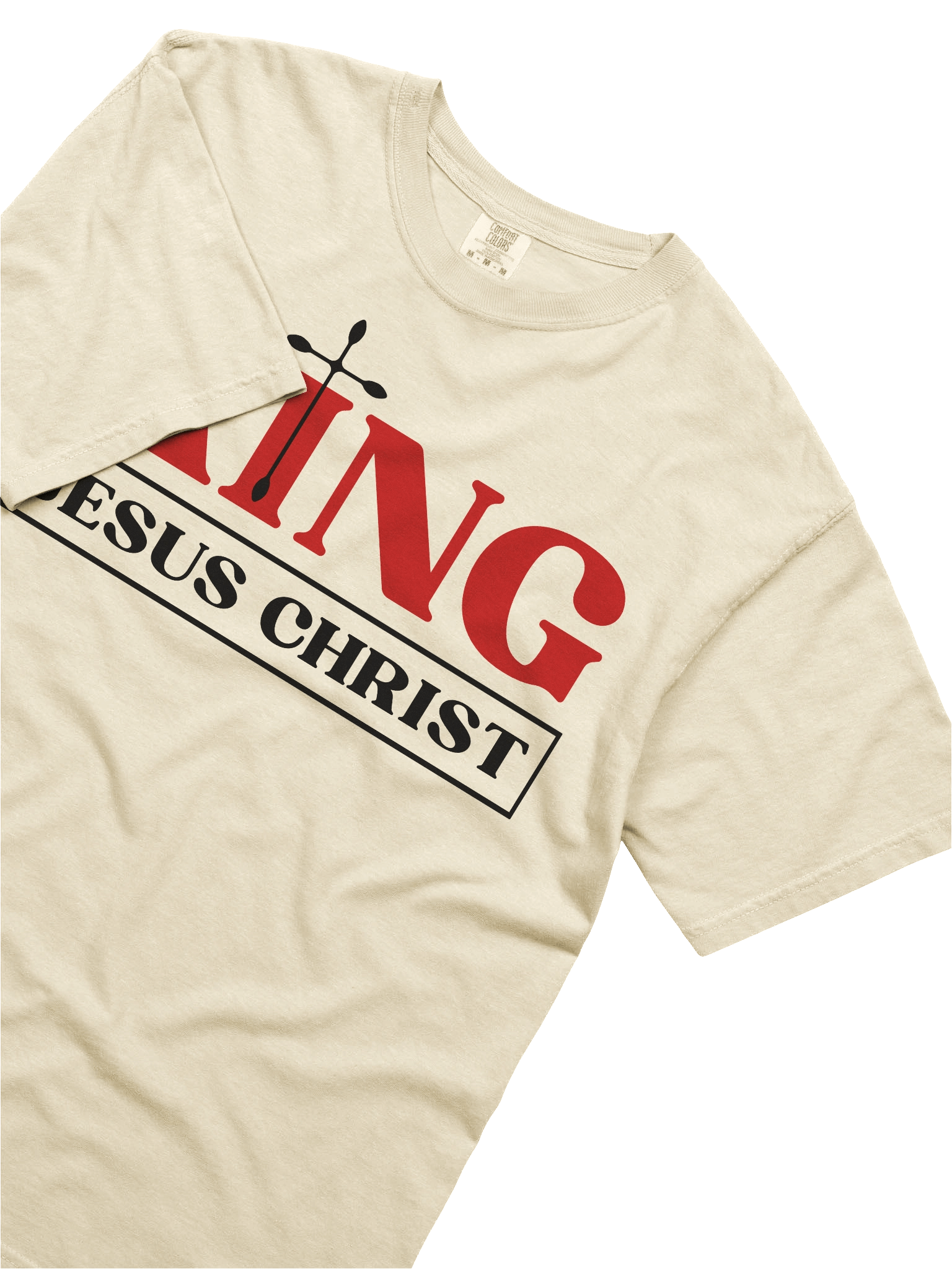 King Jesus Christ T-Shirt | Bold Christian Faith Tee for Believers | Raise2shine product image (4)