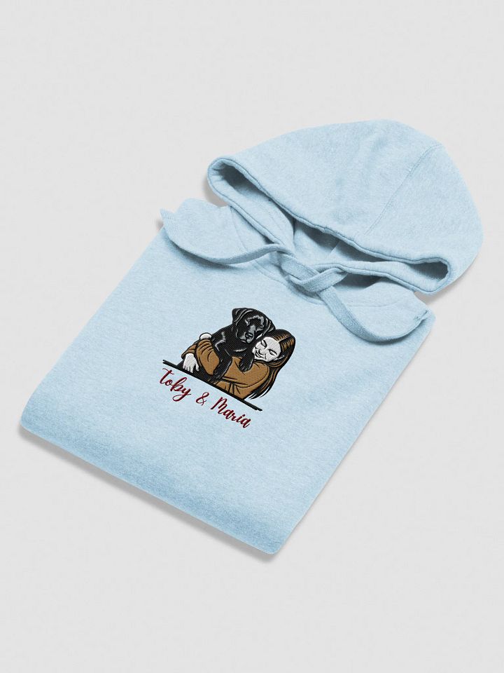 YOUR BEST FRIEND! / HOODIE WITH PERSONALIZED NAME / EMBROIDERED product image (2)