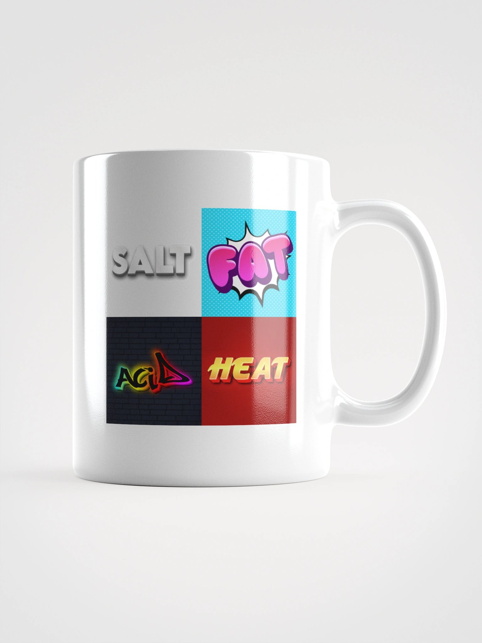 Salt Fat Acid Heat - White Glossy Mug product image (5)