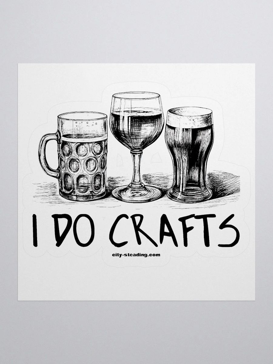 I Do Crafts Stickers product image (2)