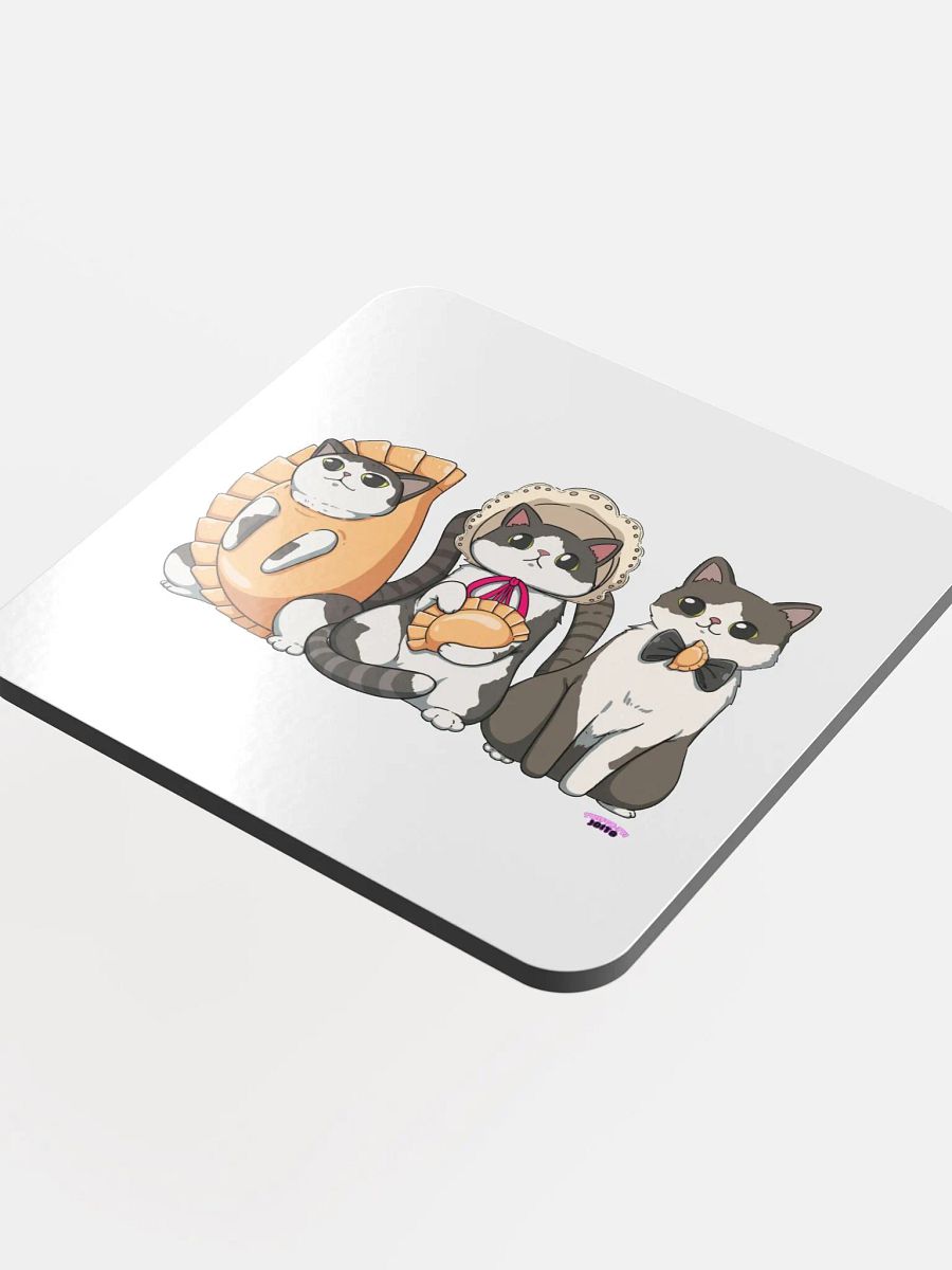 Pierogi Kitties Cork Coaster product image (4)