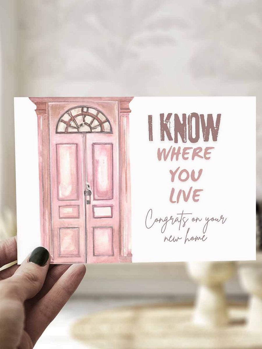Funny New Moving Housewarming Card product image (1)