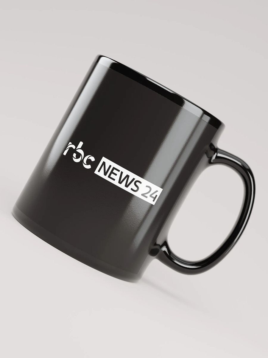 RBC News 24 Black Mug product image (7)