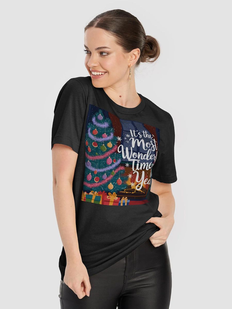 It's the Most Wonderful Time of the Year Christmas tree Unisex T-shirt for men and women product image (82)