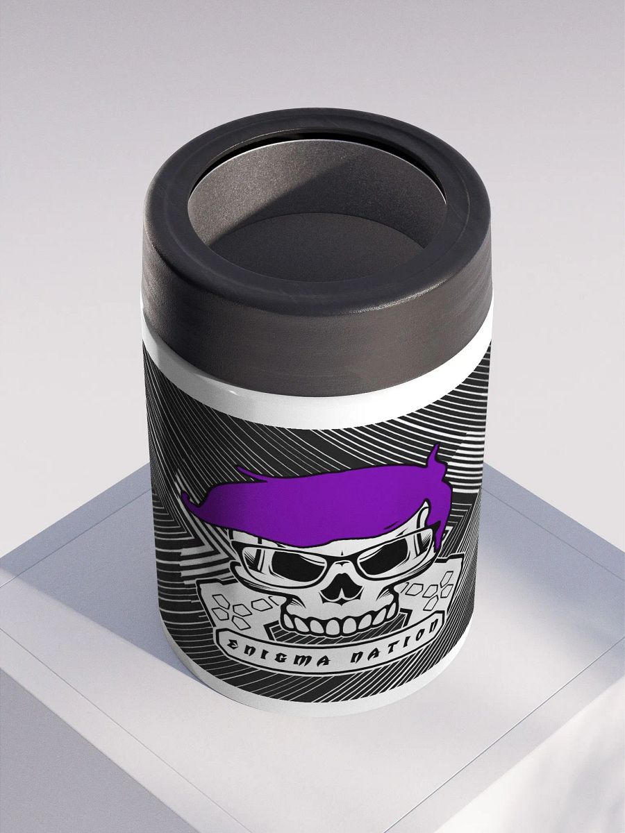 Enigma Nation Stainless Steel Koozie product image (2)