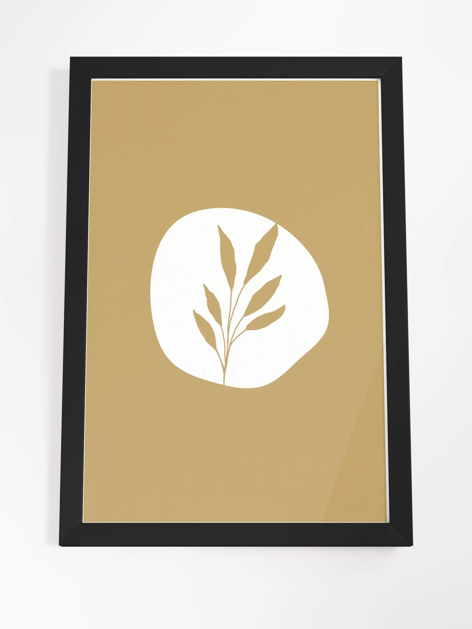 Eco-Friendly Framed Leaf Art Poster product image (21)