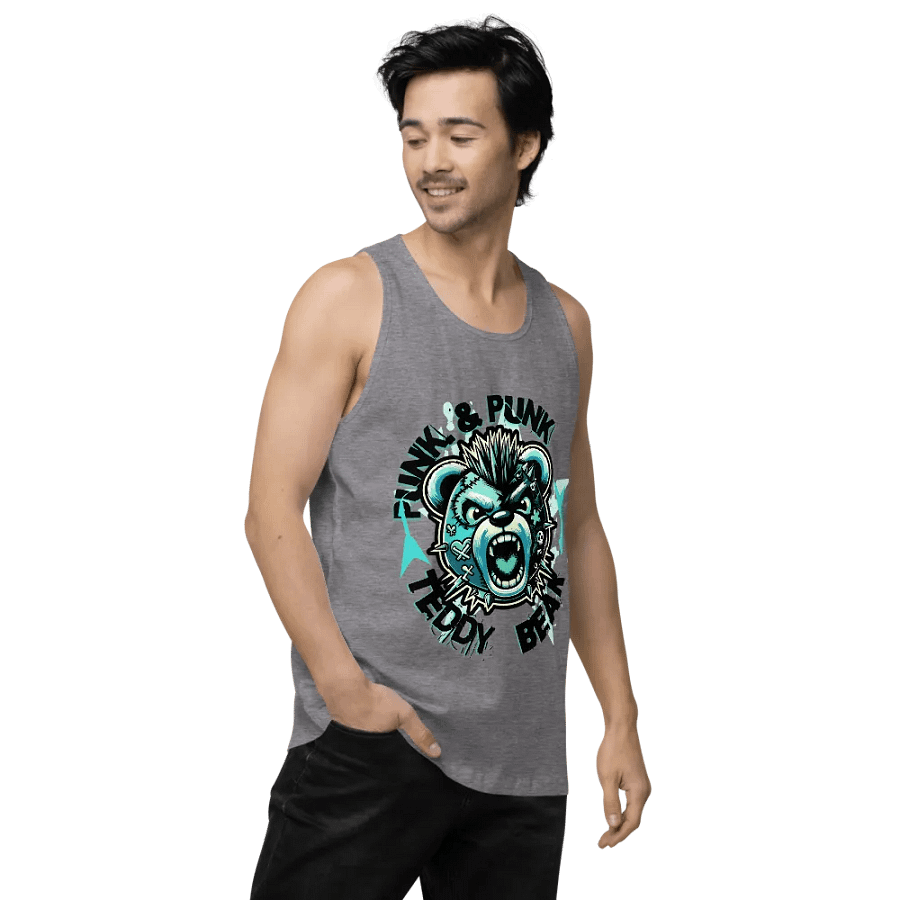 Bad Teddy | Cotton Heritage Men's Premium Tank Top product image (3)