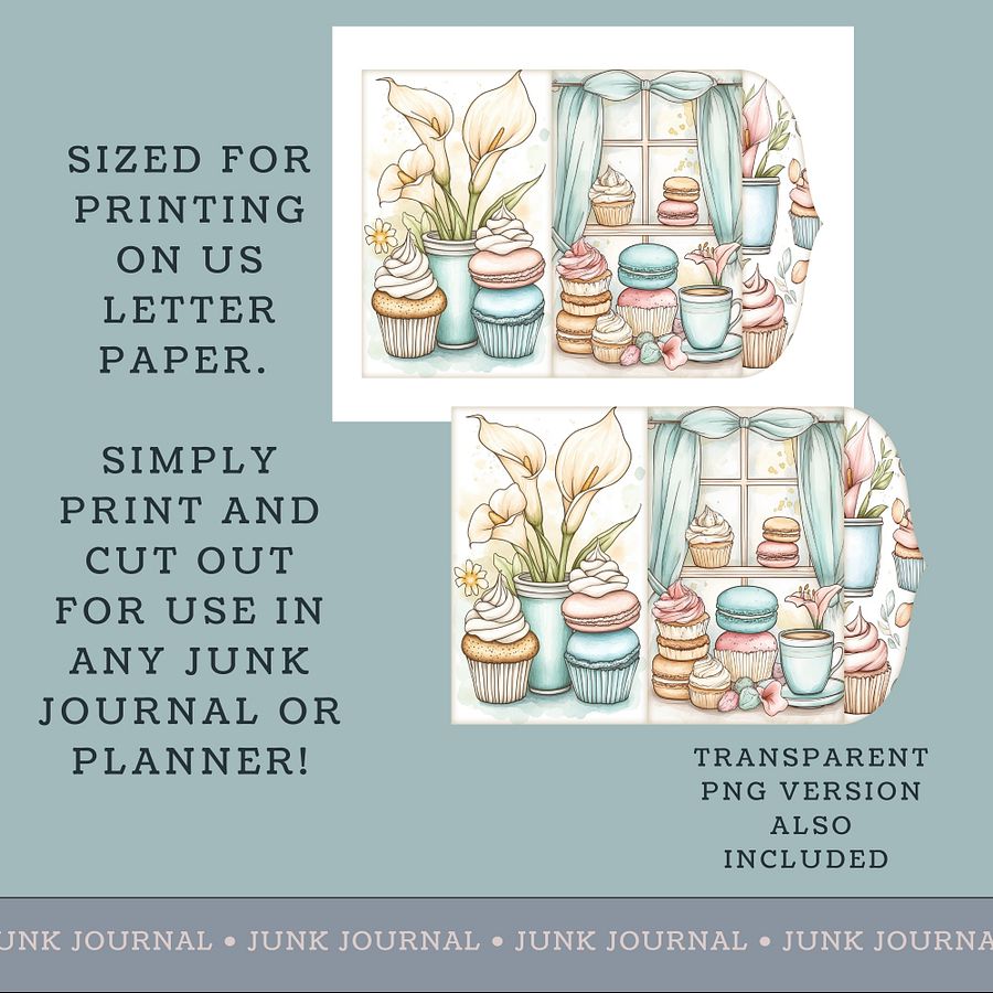 Macaron Lillies - Printable Folio Kit V6 product image (3)