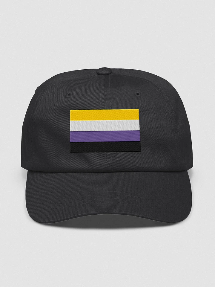 Nonbinary Pride Flag - Embroidered Hat product image (1)