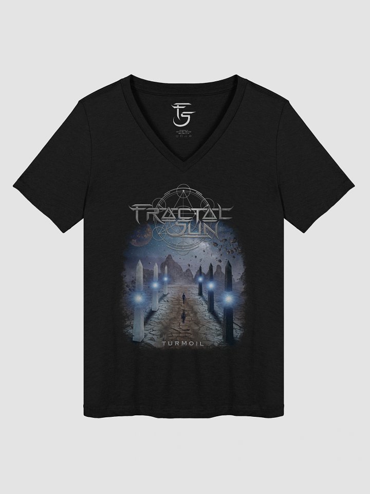 Turmoil Women's Relaxed V-Neck T-Shirt product image (2)