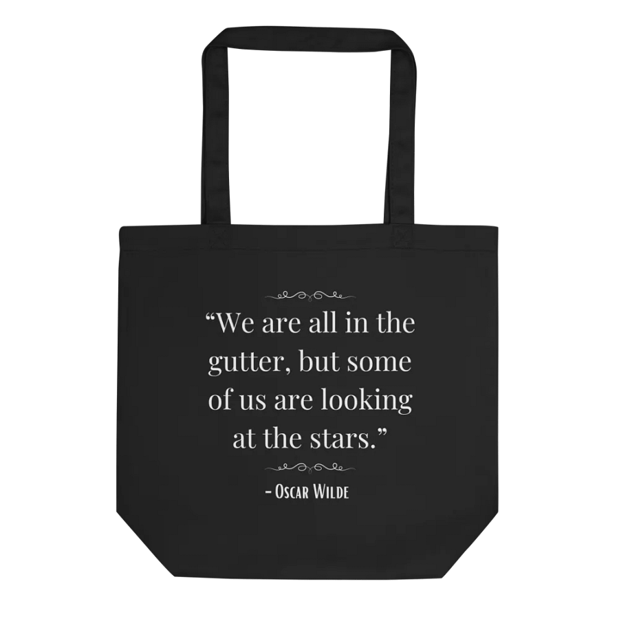 Oscar Wild Quote Classic Literature Tote Bag product image (1)