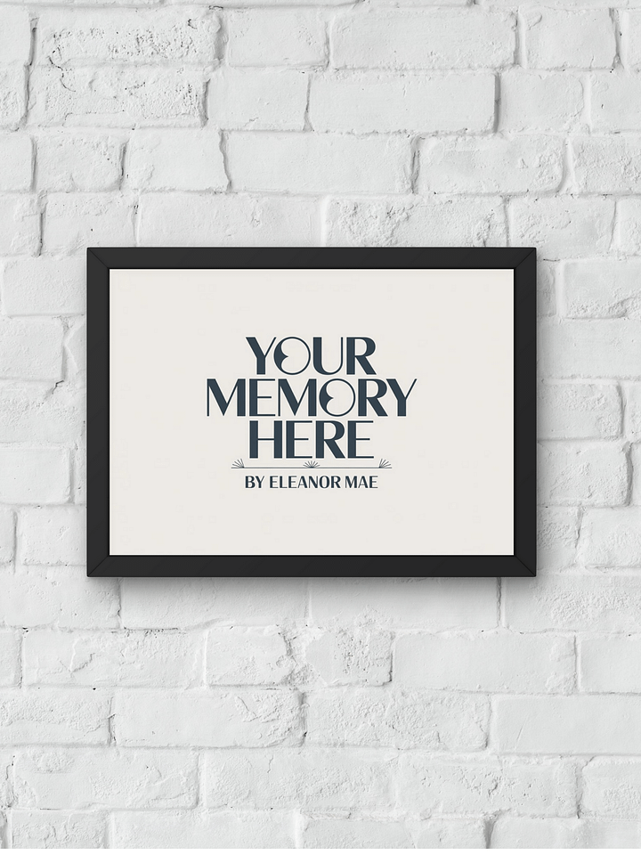 Custom Mountain Painting- Deposit product image (1)