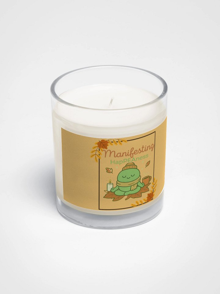 Manifesting HapPEAness Soy Candle product image (2)