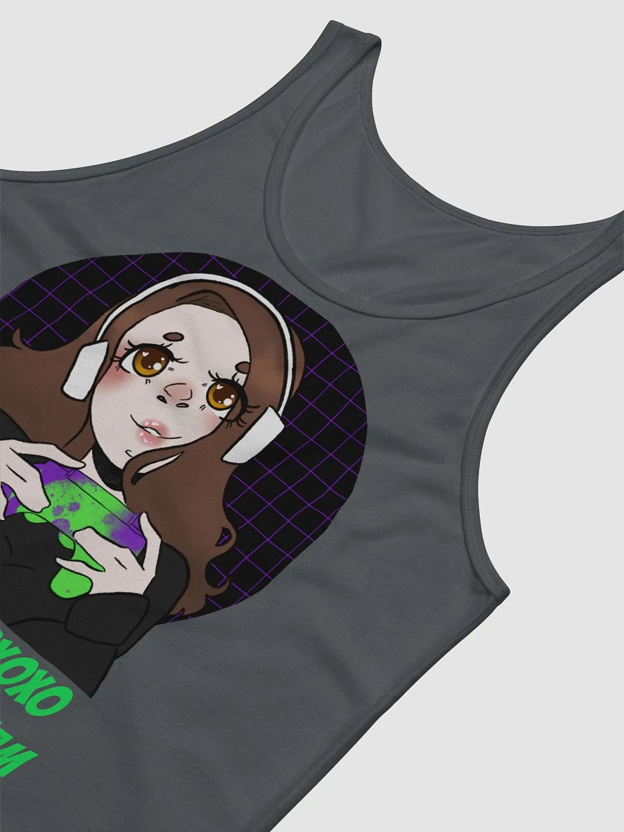 DuhhGamerXOXO/Miss Gamer Ma'am Jersey Tank - Green Text product image (3)
