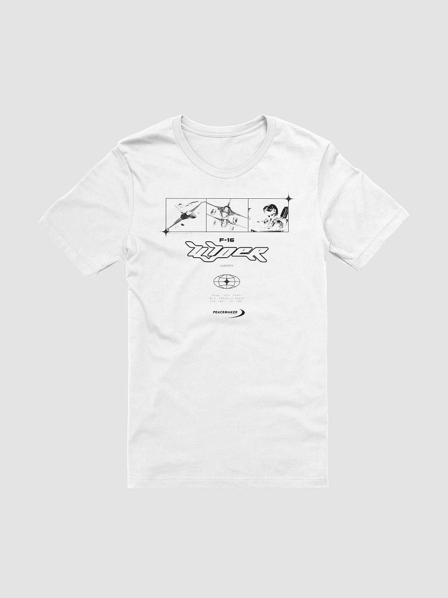 F-16 t-shirt (white) product image (1)