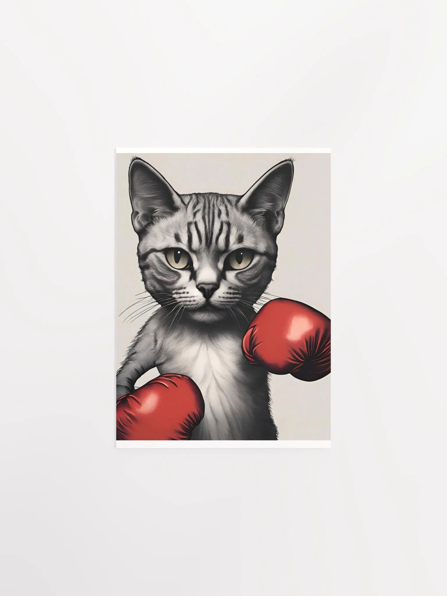 Boxing Cat poster product image (1)