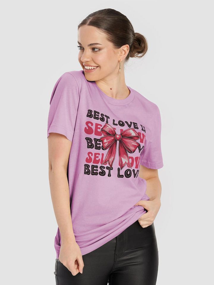 Self love Valentines day womens tshirt product image (1)